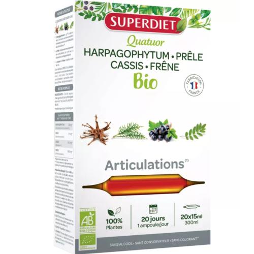 Quatuor Articulations Bio 20 Ampoules Quatuor Articulations Bio 20 Ampoules