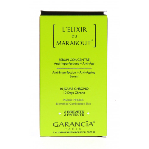 GARANCIA Elixir du Marabout 15mL - Soin Anti-Imperfections Anti-Âge