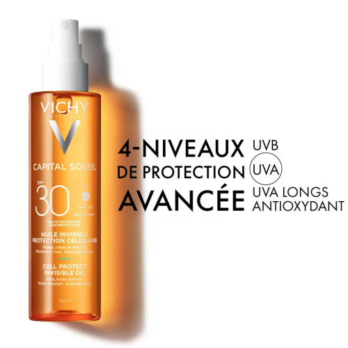 Capital Soleil Huile de protection cellulaire SPF 30 200 ml