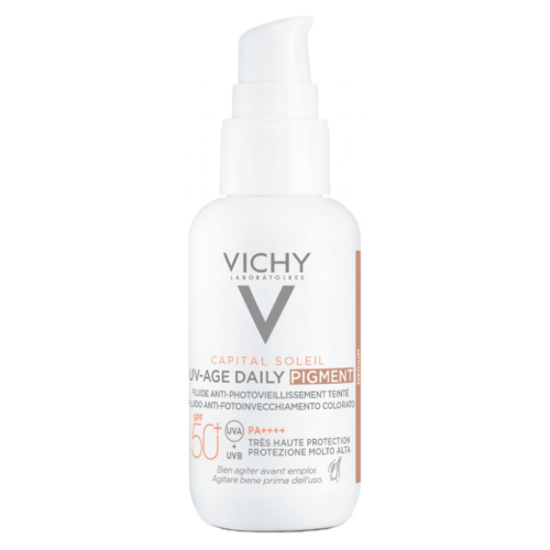 Capital Soleil UV-Age Daily Pigment Fluide Anti-Photovieillissement Teinté SPF50+ Médium 40 ml