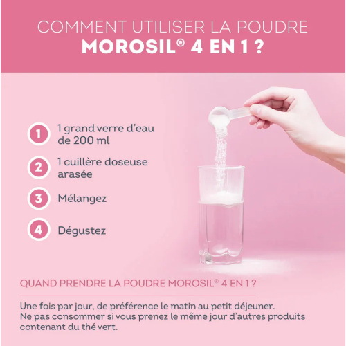Morosil 400 Minceur 4 en 1 poudre 240 g