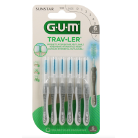 Trav-ler Brossettes interdentaires 2.0 mm Gris 6 Brossettes
