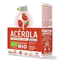 Toniphyt Acerola Bio 20 Comprimés