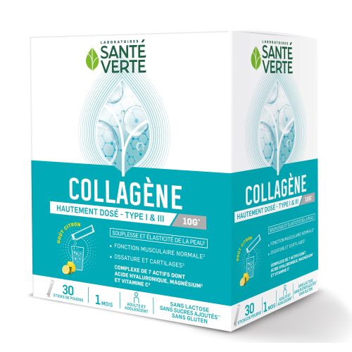 Collagène Goût Citron 30 Sticks