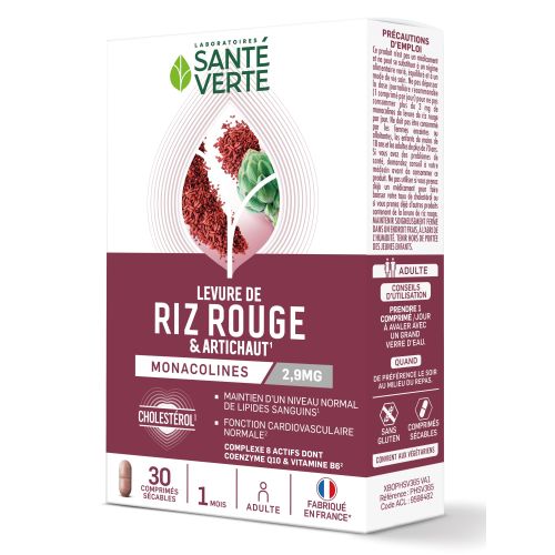 Levure de riz rouge