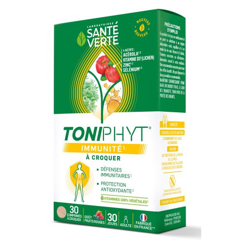 Toniphyt Immunité 30 comprimés à croquer Toniphyt Immunité 30 comprimés à croquer