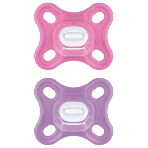 MAM Comfort 2 Sucettes Silicone 0+ Mois - Apaisantes, Orthodontiques MAM Comfort 2 Sucettes Silicone 0+ Mois - Apaisantes, Orthodontiques