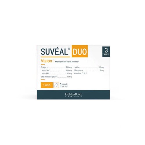 DENSMORE Suvéal Duo 90 Capsules - Vision Normale avec DHA