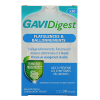 GAVIDigest Flatulences et Ballonnements 30 gélules