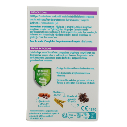 GAVIDigest Constipation 60 gélules
