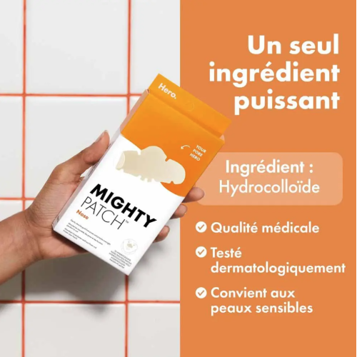 Mighty Patch Nose 10 Patchs Hydrocolloïdes