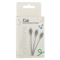 Kids Pack 3 têtes de brosse à dents enfant