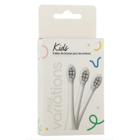 Kids Pack 3 têtes de brosse à dents enfant