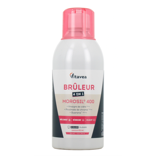 Morosil 400 Brûleur 4 en 1 solution buvable 500 ml