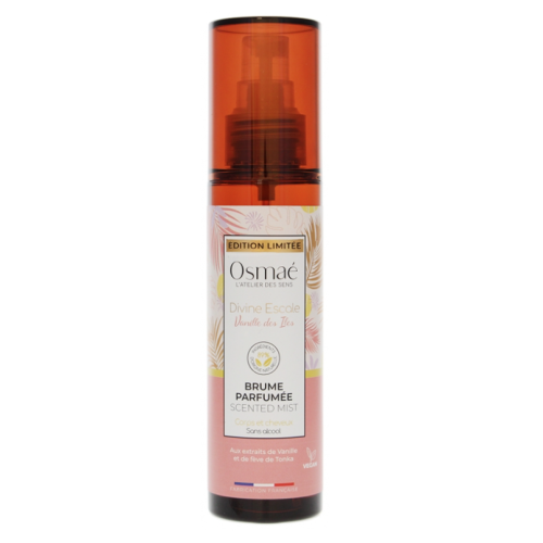 Divine Escale Brume Parfumée Corps et Cheveux Vanille des Iles 100 ml Divine Escale Brume Parfumée Corps et Cheveux Vanille des Iles 100 ml