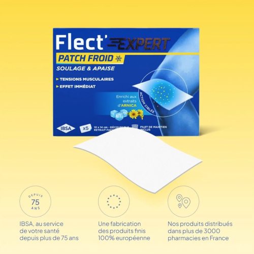 Flect'expert patch froid 5 patchs
