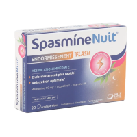 Spasmine Nuit Endormissement Flash 20 comprimés