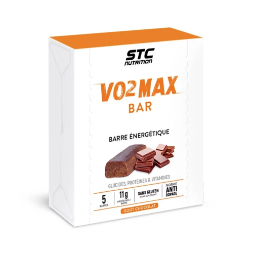 STC Nutrition VO2 Max Bar chocolat 5 barres STC Nutrition VO2 Max Bar chocolat 5 barres