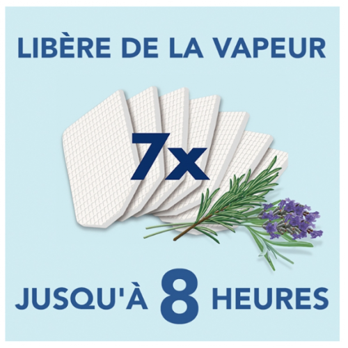 VapoPads Tablettes pour diffuseur romarin/lavande 7 tablettes