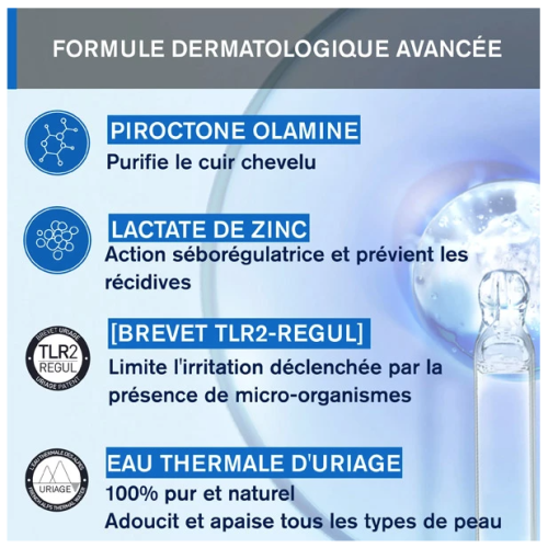 DS HAIR Shampoing Traitant Antipelliculaire 200 ml