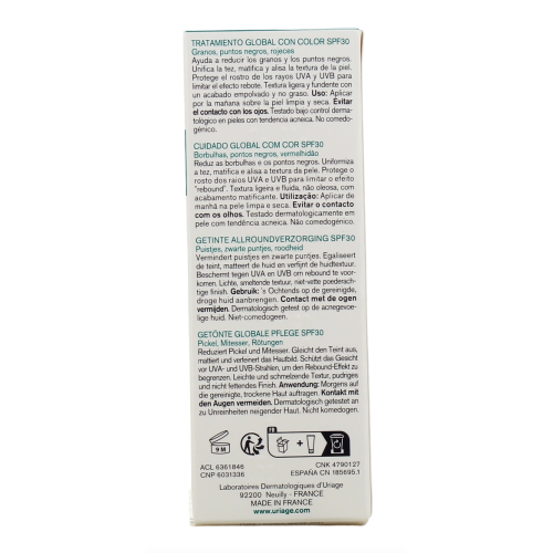 Hyséac 3-Regul Soin Global Teinté SPF30 40 ml