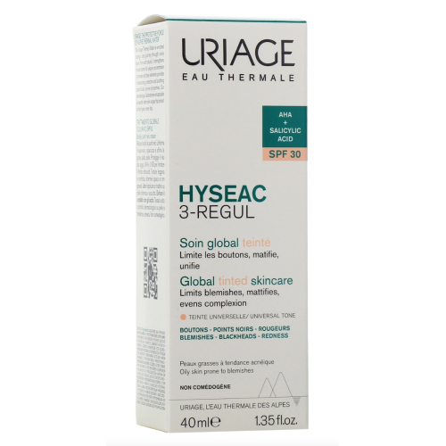 Hyséac 3-Regul Soin Global Teinté SPF30 40 ml
