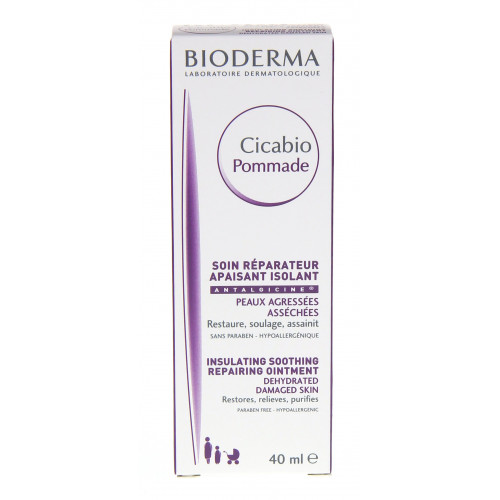 BIODERMA CICABIO Pommade 40mL - Soin réparateur apaisant