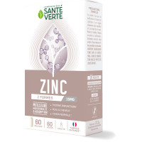 Zinc 15 mg 60 gélules Santé Verte