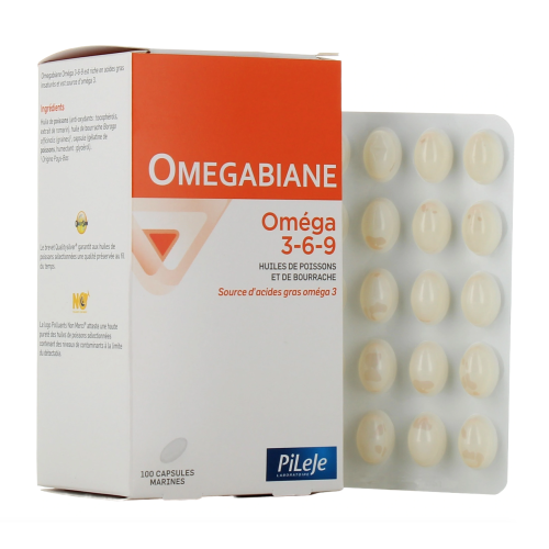 Omegabiane Omega 3-6-9 100 capsules