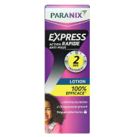 Express Action Rapide Anti-Poux 2 Minutes Lotion 95 ml + Peigne Métal Inclus