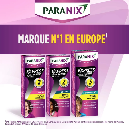 Shampooing Express Anti-Poux 5 min + Peigne 300 ml Shampooing Express Anti-Poux 5 min + Peigne 300 ml