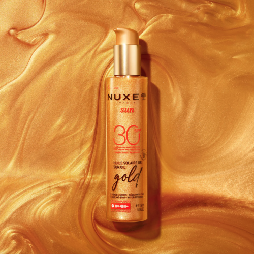 Sun Huile Solaire Or Visage et Corps Gold SPF30 150 ml