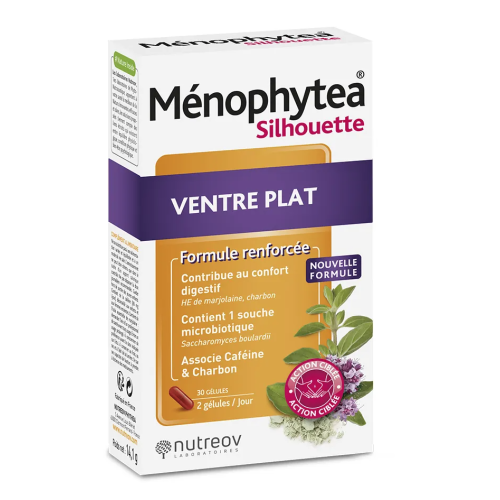 Ménophytea Silhouette Ventre Plat 30 gélules Ménophytea Silhouette Ventre Plat 30 gélules