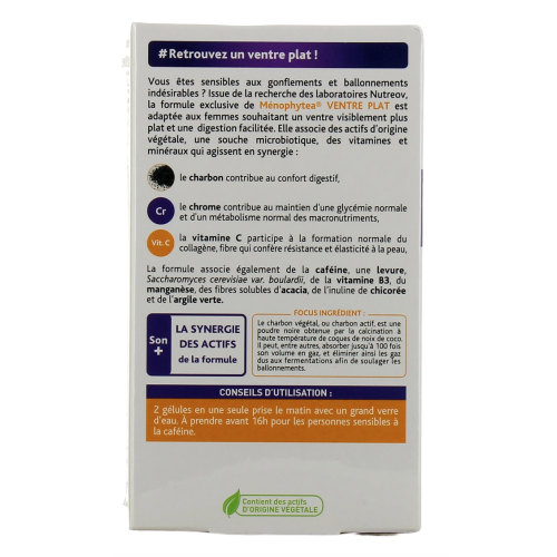 Ménophytea Silhouette Ventre Plat 30 gélules