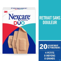 Assortiments de Pansements Duo Tenue 24h 20 pansements