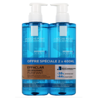 Effaclar Gel Moussant Purifiant 2 x 400 ml