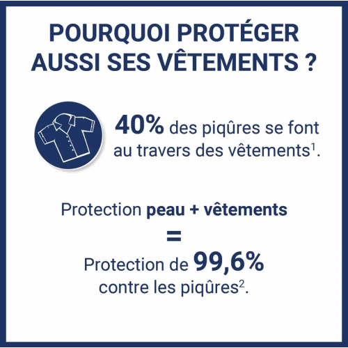 Anti-moustiques Tropiques Spray répulsif peau 2 x 75 ml