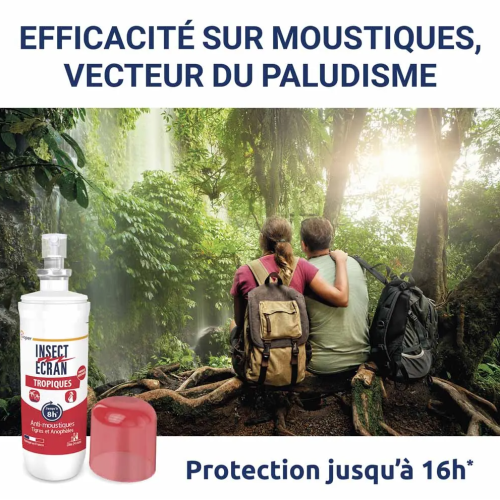Anti-moustiques Tropiques Spray répulsif peau 2 x 75 ml
