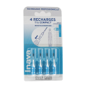 Recharges Brossettes Interdentaires pour Trio Compact Bleu 0.8 mm 4 recharges