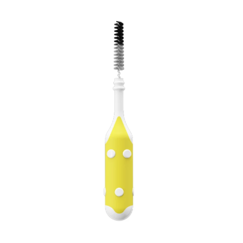 Recharges Brossettes Interdentaires pour Trio Compact Jaune 1 mm 4 recharges