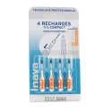 Recharges Brossettes Interdentaires pour Trio Compact Orange 1.2 mm 4 recharges