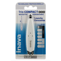 Brossettes Interdentaires Trio Compact Tailles 0/0/0