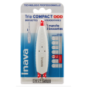 Brossettes Interdentaires Trio Compact Tailles 4/4/4