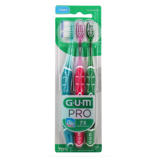 Technique Pro Brosse à dents Adulte Souple Lot de 3