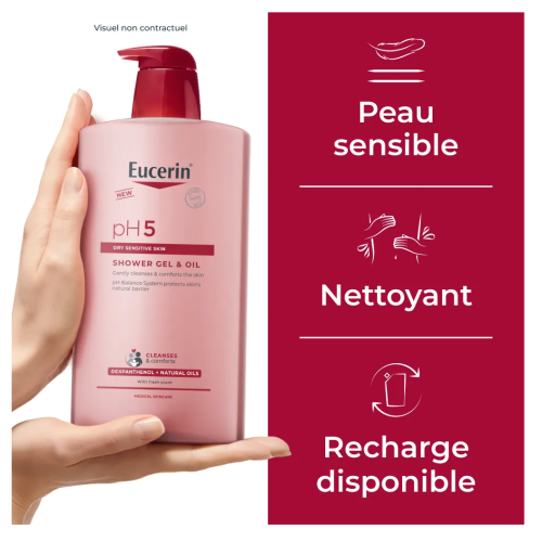 pH5 Gel huile de douche 1 L