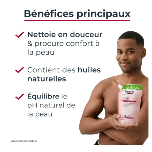 pH5 Gel huile de douche recharge 400 ml