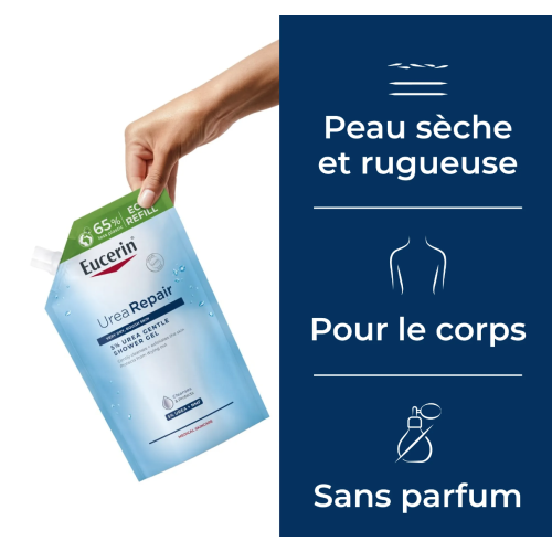 UreaRepair Gel Lavant 5% d'Urée écorecharge 400 ml