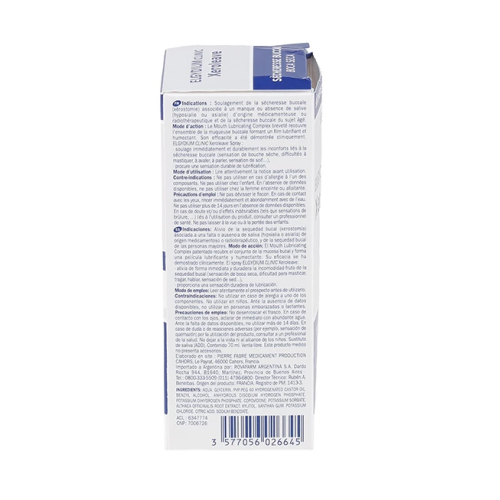 Clinic Xeroleave Spray Sècheresse Buccale 70 ml