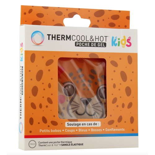 THERMCOOL KIDS Poche de Gel pour Petits Bobos Léopard 1 poche THERMCOOL KIDS Poche de Gel pour Petits Bobos Léopard 1 poche