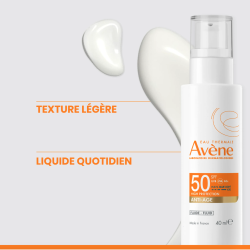 Solaire Fluide Anti-Âge SPF50 40 ml